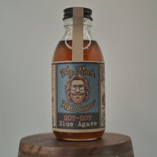 Load image into Gallery viewer, Big Jim's Hot Hot Blue Agave Hot Sauce