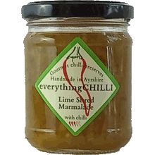 Load image into Gallery viewer, Jar of Lime Shred Chilli Marmalade