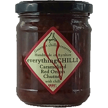 Load image into Gallery viewer, Jar of Caramelised Red Onion Chilli Chutney