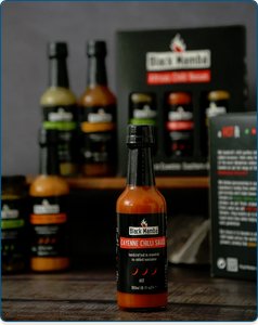 Black Mamba<br/>Cayenne Chilli Sauce<br/>&#127798;&#127798;&#127798;&#127798;