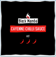 Load image into Gallery viewer, Black Mamba&lt;br/&gt;Cayenne Chilli Sauce&lt;br/&gt;&#127798;&#127798;&#127798;&#127798;
