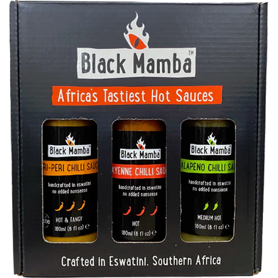 Black Mamba<br/>Chilli Sauce Trio Gift Set