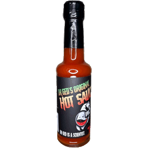 Dr Ged's<br/>Original Hot Sauce<br/>&#127798;&#127798;&#127798;&#127798;