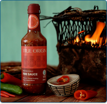 Load image into Gallery viewer, True Origin&lt;br/&gt;Fire Medium Chilli Sauce&lt;br/&gt;&#127798;&#127798;&#127798;
