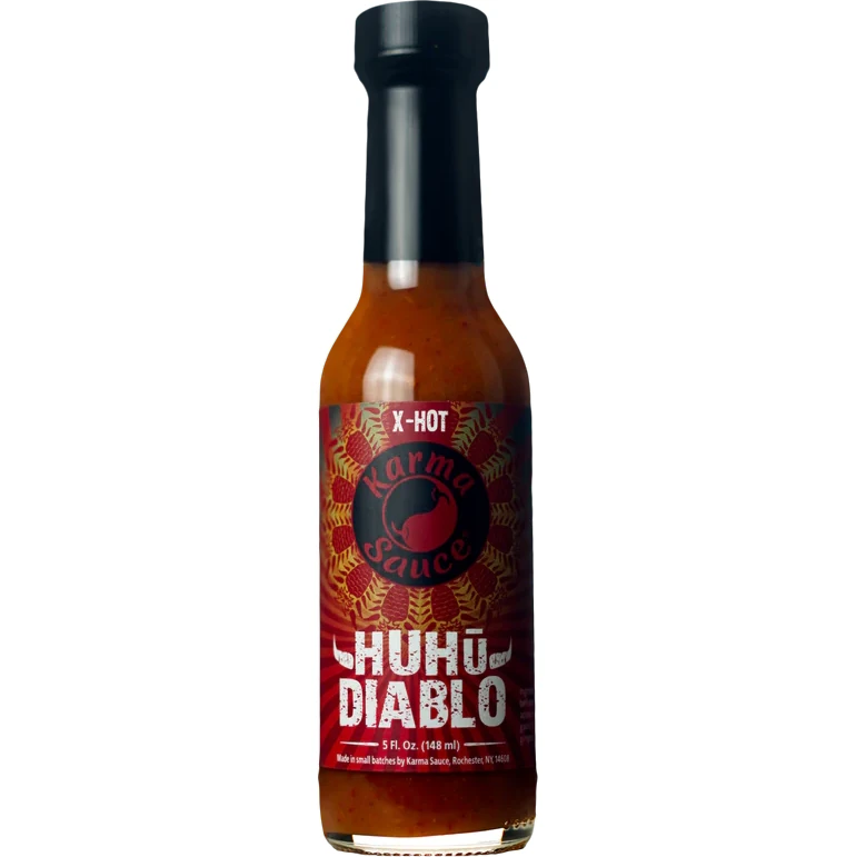 Karma Sauce<br/>Huhu Diablo Hot Sauce<br/>🌶🌶🌶🌶🌶