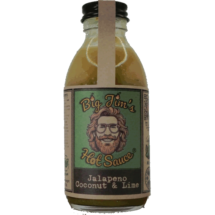 Big Jim's<br/>Jalapeno Coconut & Lime<br/>🌶🌶