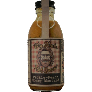 Big Jim's<br/>Pickle Peach Honey Mustard Sauce<br/>&#127798;&#127798;&#127798;