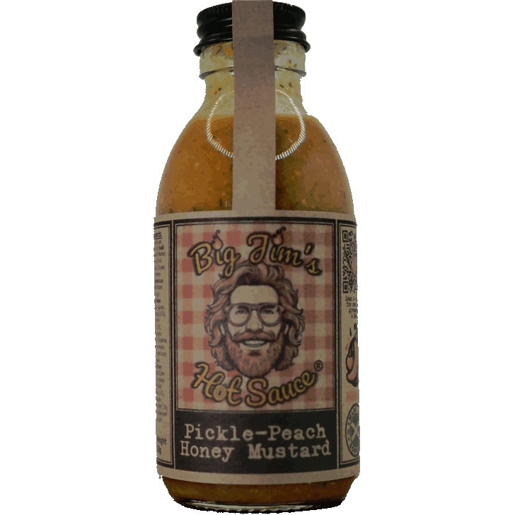 Big Jim's<br/>Pickle Peach Honey Mustard Sauce<br/>🌶🌶🌶