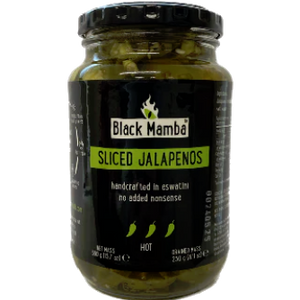 Black Mamba<br/>Sliced Jalapenos<br/>&#127798;&#127798;&#127798;&#127798;