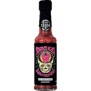TroddenBlack-Seabuckthorn_HabaneroHotSauce